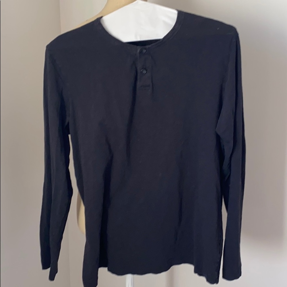 XL Theory long sleeve dark slate shirt
